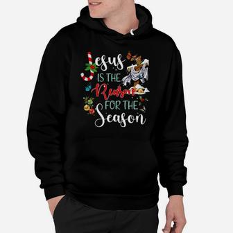 Butterfly Jesus Is The Reason For The Season Hoodie - Monsterry