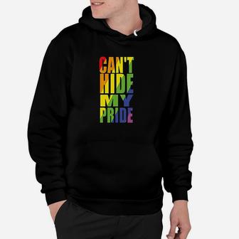 Buy Cool Lgbt Tall Cant Hide My Pride Hoodie | Crazezy CA