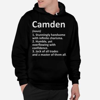 Camden Definition Personalized Name Funny Birthday Gift Idea Hoodie | Crazezy CA