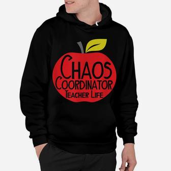 Chaos Coordinator Teacher Tshirt Funny School Teacher Tee Hoodie | Crazezy CA