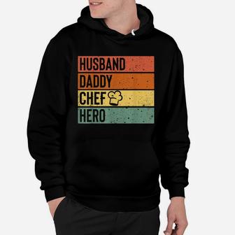 Chef Cook Dad Shirt Husband Daddy Hero Fathers Day Gift Tee Hoodie | Crazezy