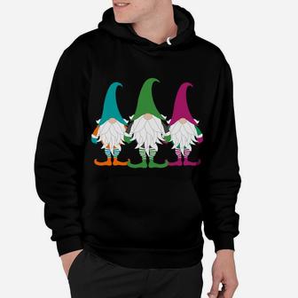 Chillin With My Gnomies Garden Gnome Lawn Care Christmas Hoodie | Crazezy CA