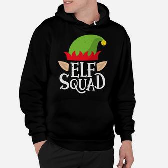 Christmas Elf Squad Family Matching Pajamas Funny Xmas Elves Hoodie | Crazezy UK