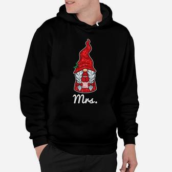 Christmas Gnomes Mrs Couple Matching Outfit Xmas Gift Women Hoodie | Crazezy AU
