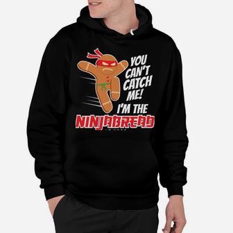 Christmas Ninjabread Man Funny Gingerbread Design Sweatshirt Hoodie | Crazezy