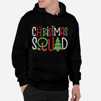 Christmas Squad Family Matching Pajamas Boys Kids Xmas Tree Hoodie | Crazezy