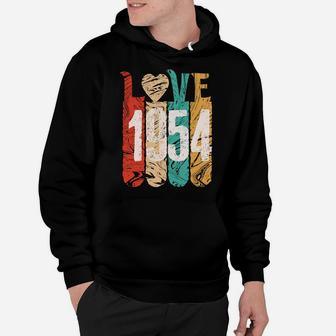 Classic Love 1954 Best Year Cool Perfect Gift Special Legend Hoodie | Crazezy AU