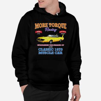 Classic Muscle Car Torque Garage Hot Rod Hoodie - Monsterry