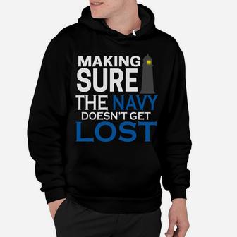Coast Guard Making Sure Navy Doesn't Get Lost Men Kids Gifts Hoodie | Crazezy AU