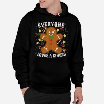 Cookie Lovers Christmas Gift Everyone Loves A Ginger Hoodie | Crazezy