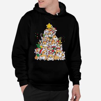 Corgi Christmas Tree Dog Santa Merry Corgmas Xmas Gifts Boys Sweatshirt Hoodie | Crazezy AU