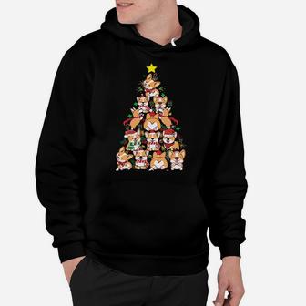 Corgi Christmas Tree Merry Corgmas - Corgi Dog Xmas Gift Sweatshirt Hoodie | Crazezy