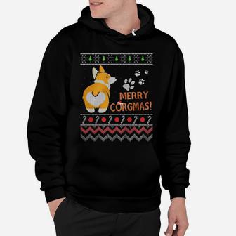 Corgi Ugly Christmas Sweatshirt Funny Dog Gift For Christmas Hoodie | Crazezy