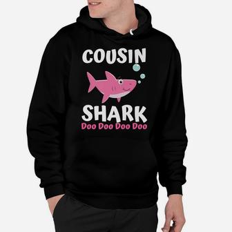 Cousin Shark Doo Doo Shirt Matching Family Shark Shirts Set Hoodie | Crazezy