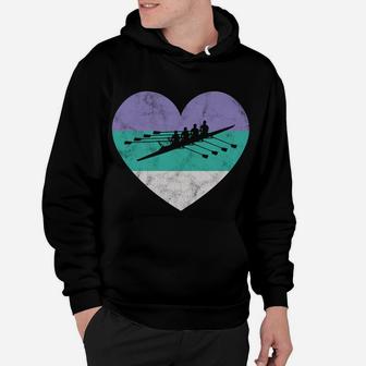 Coxless Four Rowing Retro Gift For Women Hoodie | Crazezy