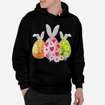 Cute Eggs Easter Day Family Matching Pajama Egg Hunting Hoodie | Crazezy CA