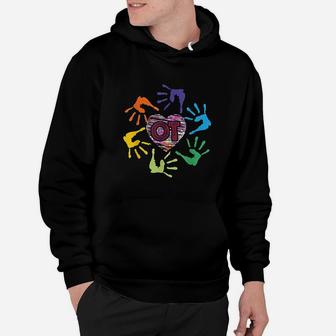 Cute Ot Hands Occupational Therapy Therapist Meaningful Gift Hoodie | Crazezy