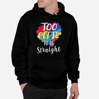 Cute Rainbow Lgbt Lesbian Gay Bi Trans Gay Pride Hoodie - Monsterry AU