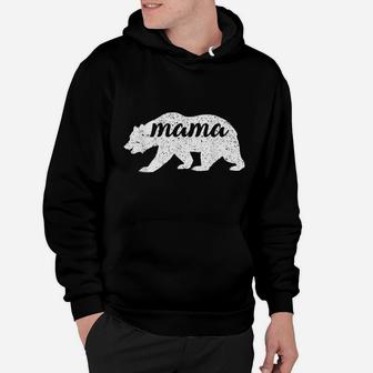 Cute Vintage Mama Bear Mothers Day Gift Hoodie | Crazezy