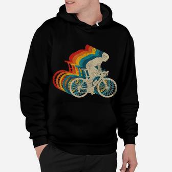 Cycling Vintage Retro Road Bike Racing Cyclist Gift Hoodie | Crazezy UK