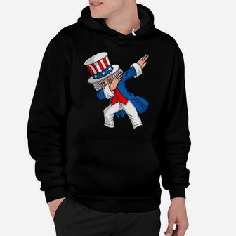 Dabbing Uncle Sam 4Th Of July Party Hoodie - Monsterry