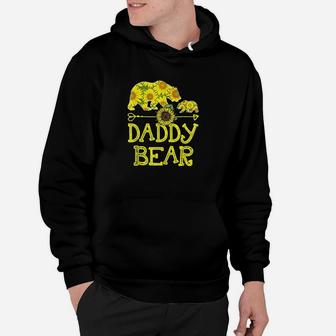 Daddy Bear Sunflower Funny Mother Father Gift Hoodie | Crazezy AU