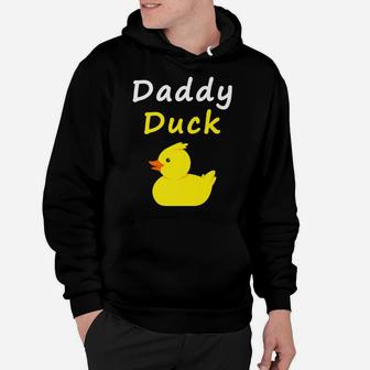 Daddy Duck Rubber Duck Dad Hoodie | Crazezy
