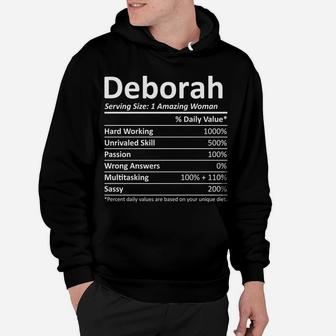 Deborah Nutrition Personalized Name Funny Christmas Gift Hoodie | Crazezy
