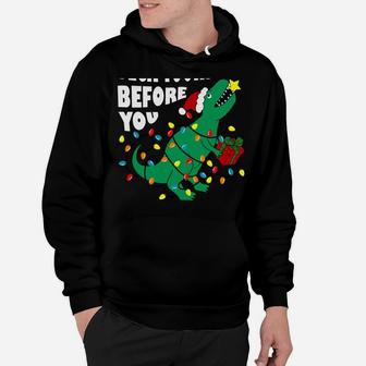 Deck Yourself Before You Rex Yourself Christmas Xmas Gift Sweatshirt Hoodie | Crazezy