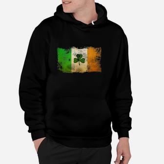 Distressed Ireland Flag Hoodie - Thegiftio UK