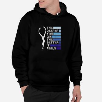 Diving Freediving Deep Sea Diving Hoodie - Thegiftio UK