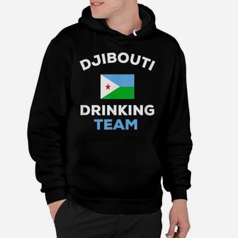 Djibouti Drinking Team Shirt Beer Country Flag Funny Gifts Hoodie | Crazezy