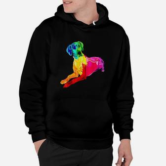 Dog Lover Gifts Great Dane For Women Colorful Great Dane Men Hoodie | Crazezy