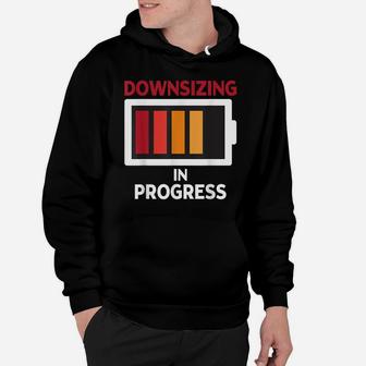 Downsizing In Progress Gastric Bypass Surgery Slimming Hoodie | Crazezy