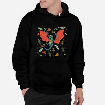 Dragon Dungeon Dragon Wing Fire Breather Gift Hoodie | Crazezy
