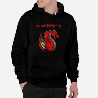 Dragon Fire You Can Certainly Try Dungeons Master Hoodie | Crazezy
