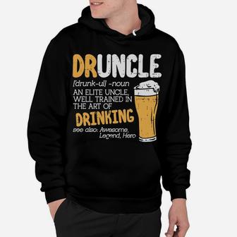 Druncle Hoodie Another Term Uncle Definition Christmas Gift Hoodie | Crazezy DE