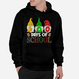 Dy Cute Gnome 100Th Day Of School Gift Teacher Student Hoodie | Crazezy AU