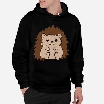 Easily Distracted By Hedgehogs Cute Hedgehog Lover Gift Hoodie | Crazezy UK