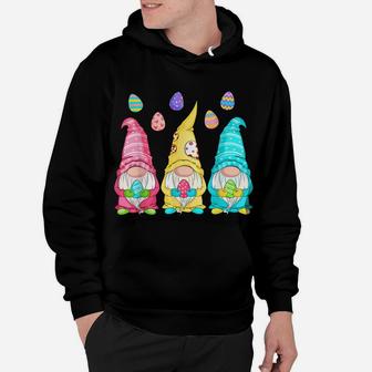 Easter Gnome Egg Hunting - Cute Gnomes Holding Easter Egg Hoodie | Crazezy