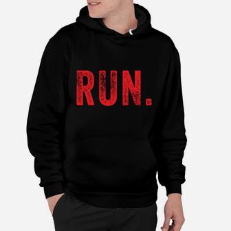 Eat Sleep Run Repeat Track And Field Marathon Running Retro Sweatshirt Hoodie | Crazezy CA