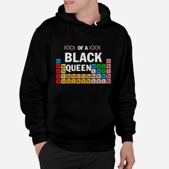 Elements Of A Black Queen Periodic Table Of Elements Melanin Sweatshirt Hoodie | Crazezy UK