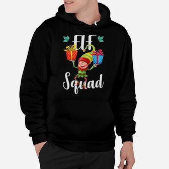 Elf Squad Christmas Gift For Boy Teacher Funny Xmas Matching Hoodie | Crazezy