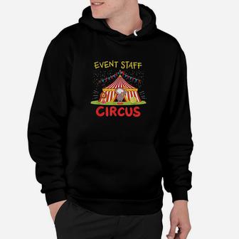 Event Staff Circus Tent Elephant And Lion Hoodie | Crazezy