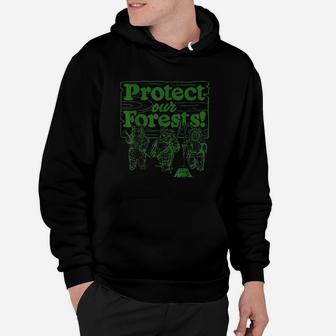 Ewoks Protect Our Forests Camp Graphic Hoodie | Crazezy UK
