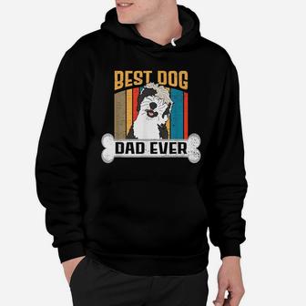 Fathers Day Sheepadoodle Dog Lover Shirt Best Dog Dad Ever Hoodie | Crazezy