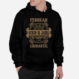 Februar 50. Geburtstag Hoodie, 50 Jahre Großartig Design - Seseable