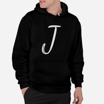 First Alphabet Of Name Is J Hoodie | Crazezy