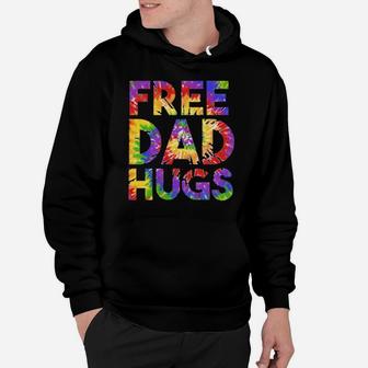 Free Dad Hugs Pride Lgbtq Gay Rights Straight Support Tiedye Hoodie - Monsterry DE