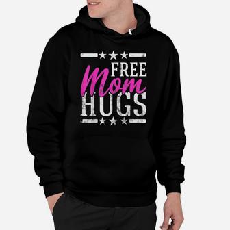 Free Mom Hugs Lesbian Gay Lgbt Proud Mother Hoodie - Monsterry CA